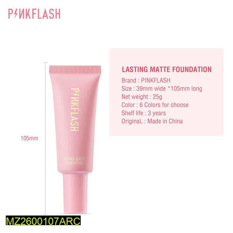 Pink Flash Lasting Matte Foundation (Vanilla)