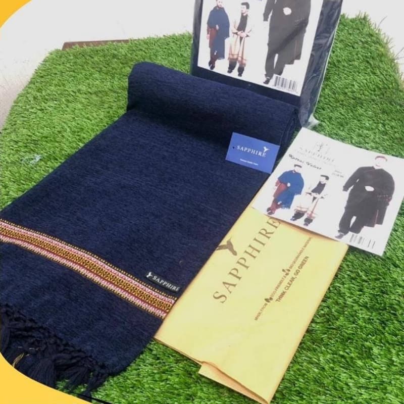 Man'Shawl Velvet Wool