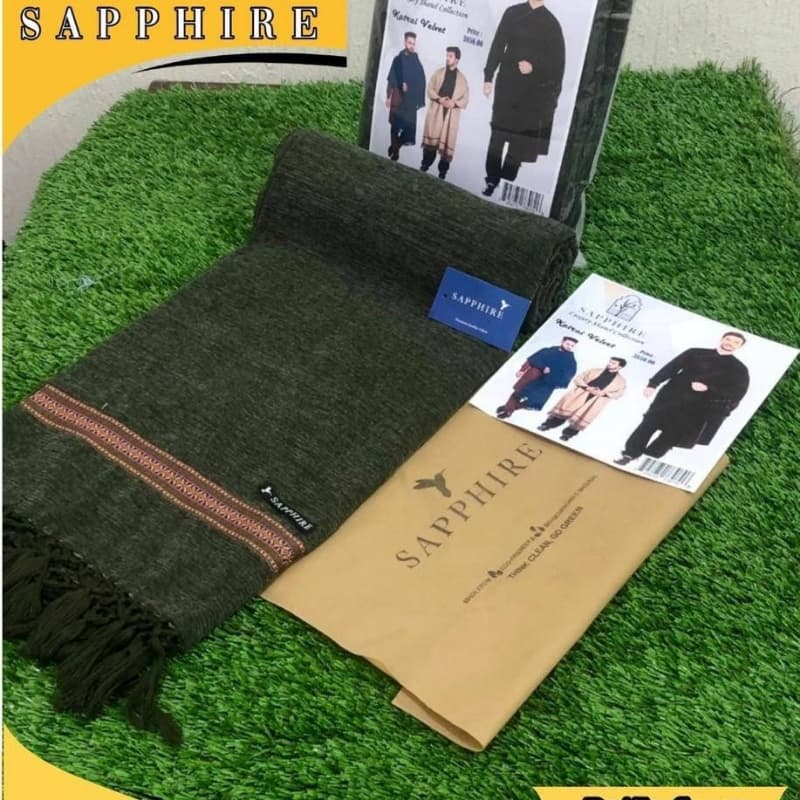 Man'Shawl Velvet Wool