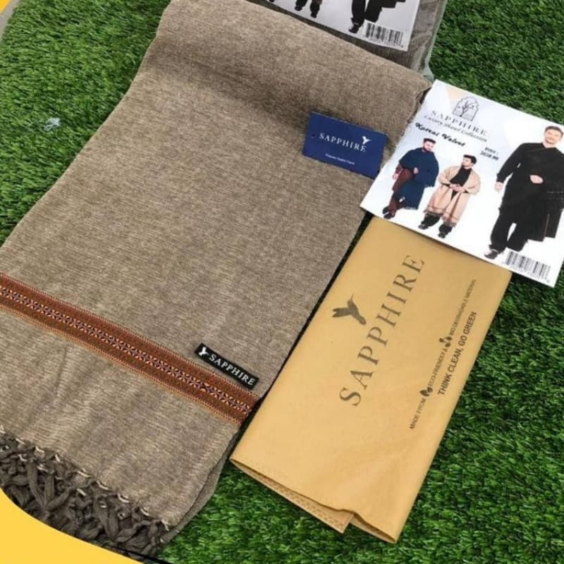Man'Shawl Velvet Wool