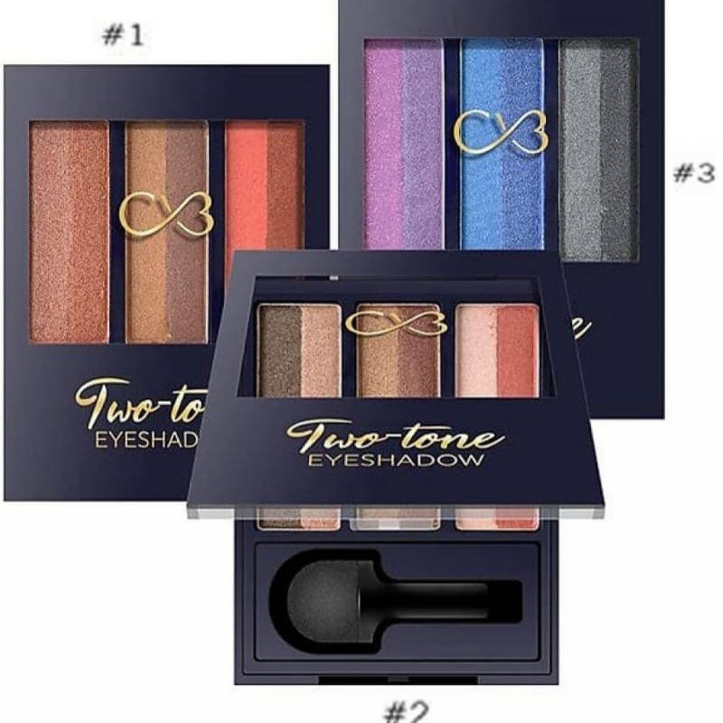 Charm Vogue Beauty Two Tone Eye Shadow