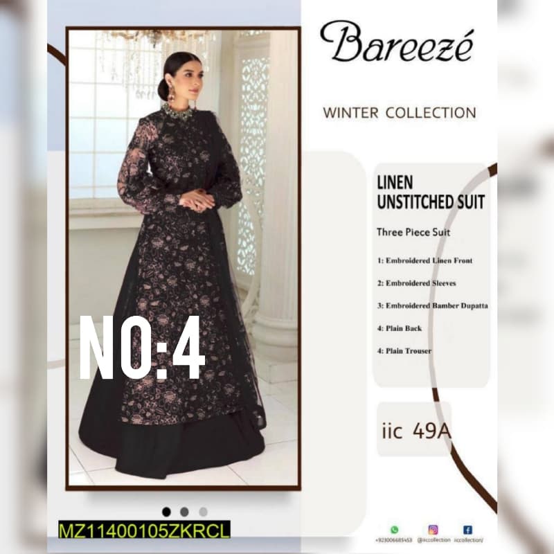 Inspired By Bareeze Luxury Embroidery Collection