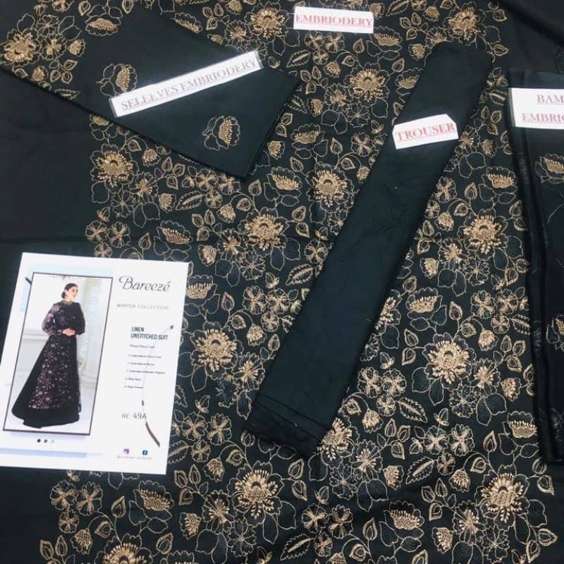 Inspired By Bareeze Luxury Embroidery Collection
