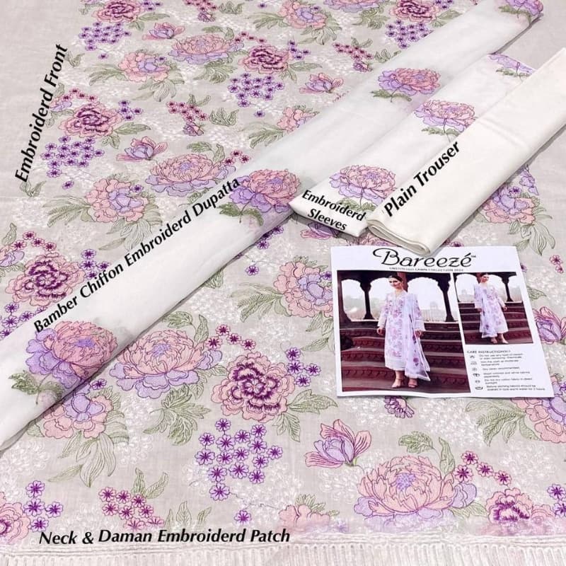Inspired By Bareeze Luxury Embroidery Collection