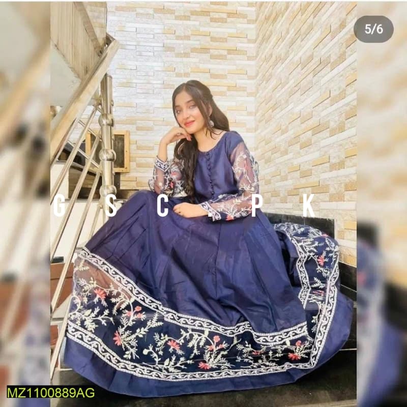 Long Maxi For Woman Luxury Embroidery
