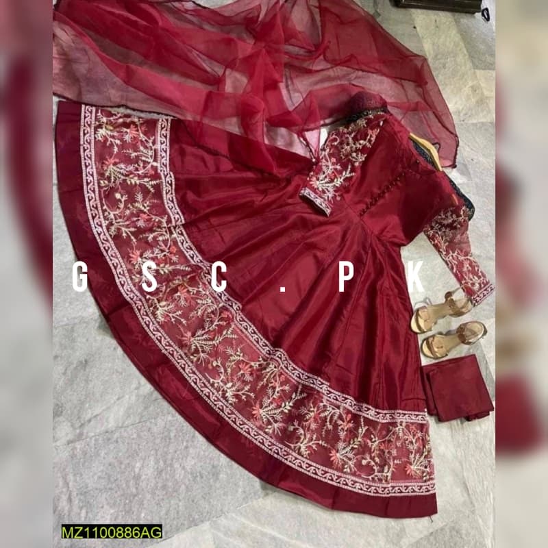 Long Maxi For Woman Luxury Embroidery