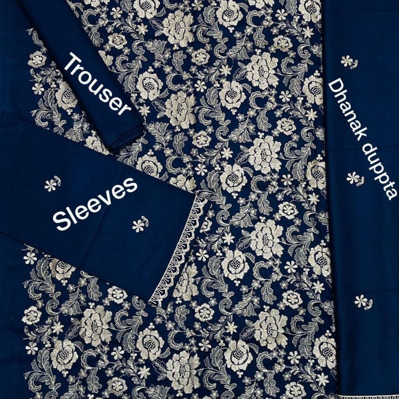 Inspired By Bareeze Luxury Woman's Unstitched Suit